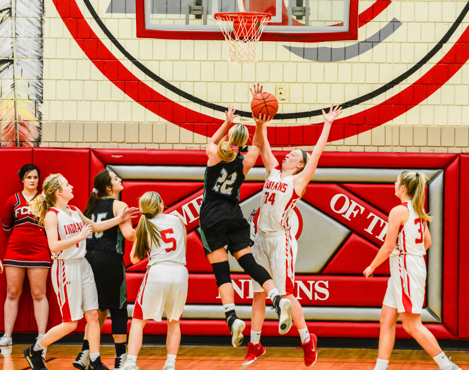 FC girls basketball vs. North Union 4